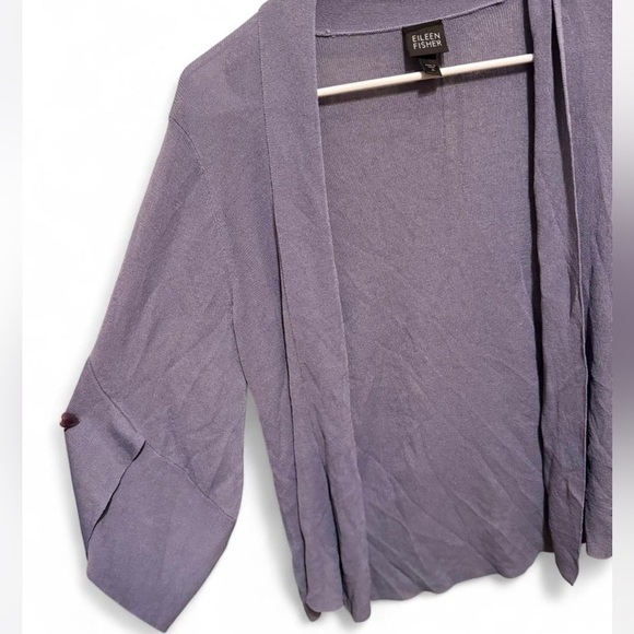 Eileen Fisher Women's blue Grey Cardigan - Picture 5 of 5